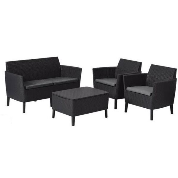 Мебель для туризма и отдыха Keter, Набор мебели Keter Salemo 2-sofa set (графит) 236629
Мебель для туризма и отдыха Keter, Набор мебели Keter Salemo 2-sofa set (графит) 236629