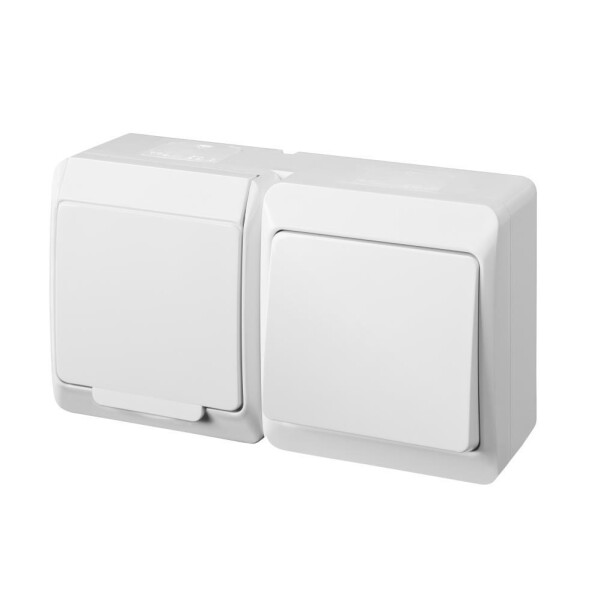 Электроустановочные изделия Elektro-Plast, Выключатель Elektro-Plast Hermes 0327-02
Электроустановочные изделия Elektro-Plast, Выключатель Elektro-Plast Hermes 0327-02