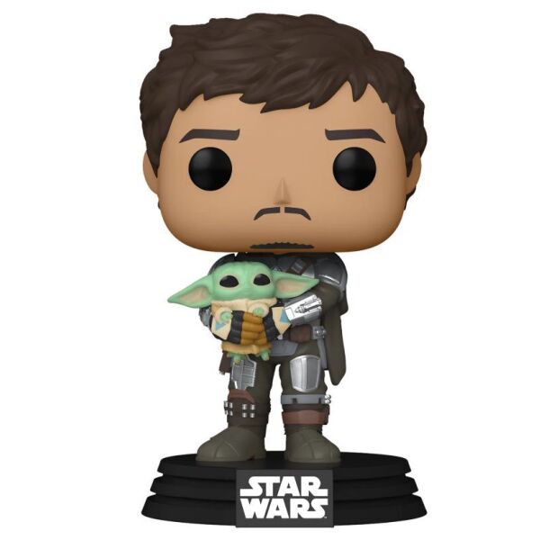 Игры, игрушки FUNKO, Фигурка Funko POP! Bobble Star Wars Mandalorian Mandalorian with Grogu 54525
Игры, игрушки FUNKO, Фигурка Funko POP! Bobble Star Wars Mandalorian Mandalorian with Grogu 54525