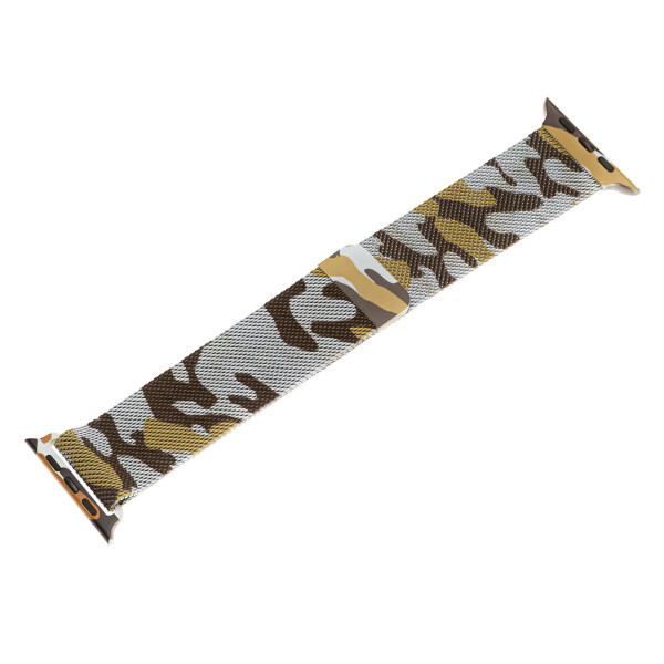 Ремешки и браслеты EVOLUTION, Ремешок Evolution Milanese Loop AW44-ML01 для Apple Watch 42/44 мм (camo-brown)
Ремешки и браслеты EVOLUTION, Ремешок Evolution Milanese Loop AW44-ML01 для Apple Watch 42/44 мм (camo-brown)
