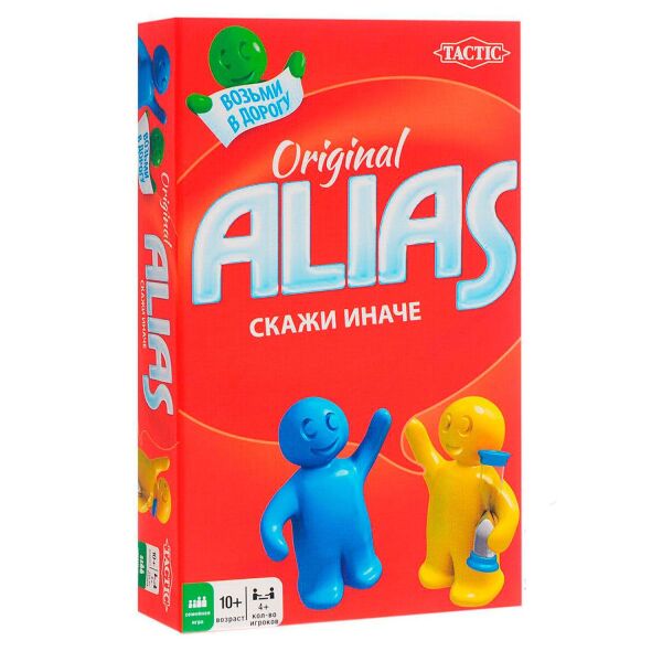 Игры, игрушки Tactic, Настольная игра Tactic Alias. Скажи иначе 2 (компактная версия)
Игры, игрушки Tactic, Настольная игра Tactic Alias. Скажи иначе 2 (компактная версия)