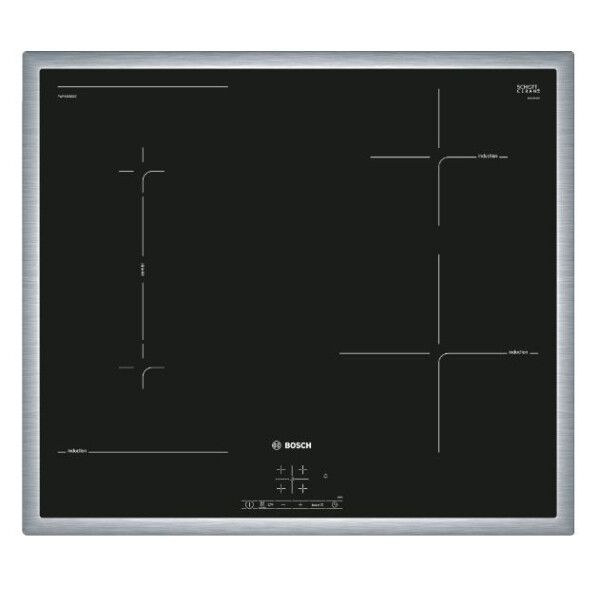Варочные поверхности электрические Bosch, Индукционная варочная панель Bosch PWP645BB5E
Варочные поверхности электрические Bosch, Индукционная варочная панель Bosch PWP645BB5E