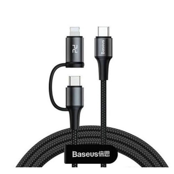 Кабели для сотовых телефонов BASEUS, Кабель Baseus CATLYW-H01 USB Type-C - USB Type-C/Lightning (1м, черный)
Кабели для сотовых телефонов BASEUS, Кабель Baseus CATLYW-H01 USB Type-C - USB Type-C/Lightning (1м, черный)