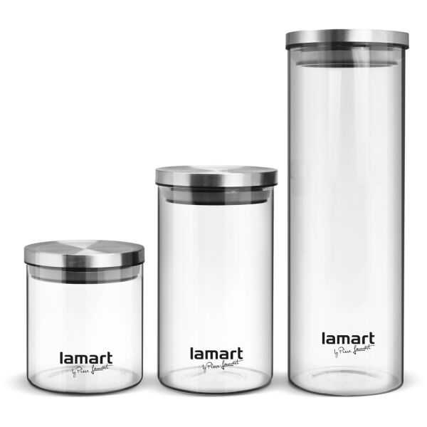 Емкость для сыпучих продуктов Lamart, Набор баночек для сыпучих продуктов Lamart Peut LT6025
Емкость для сыпучих продуктов Lamart, Набор баночек для сыпучих продуктов Lamart Peut LT6025
