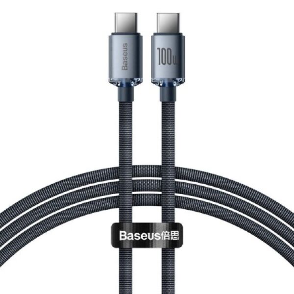 Кабели для сотовых телефонов BASEUS, Кабель Baseus USB Type-C - USB Type-C CAJY000701
Кабели для сотовых телефонов BASEUS, Кабель Baseus USB Type-C - USB Type-C CAJY000701