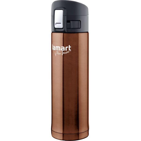Посуда для напитков, чая и кофе LAMART, Термокружка Lamart LT4064 420мл (коричневый)
Посуда для напитков, чая и кофе LAMART, Термокружка Lamart LT4064 420мл (коричневый)