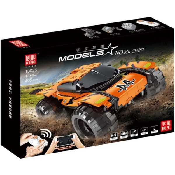 Игры, игрушки Mould King, Игрушка конструктор на радиоуправлении MOULD KING 18025 Racing SUV
Игры, игрушки Mould King, Игрушка конструктор на радиоуправлении MOULD KING 18025 Racing SUV