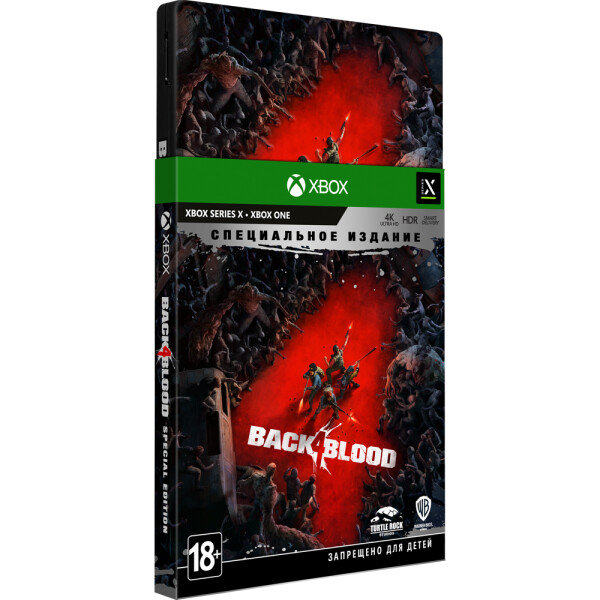 Игровые диски Xbox One MICROSOFT, Игра Back 4 Blood. Специальное издание для Xbox Series X и Xbox One (русские субтитры)
Игровые диски Xbox One MICROSOFT, Игра Back 4 Blood. Специальное издание для Xbox Series X и Xbox One (русские субтитры)