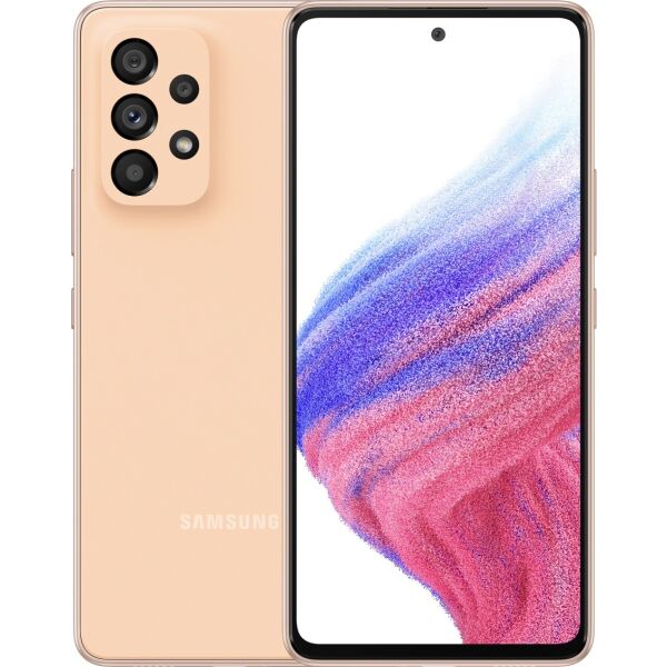 Смартфоны SAMSUNG, Смартфон Samsung Galaxy A53 5G SM-A536EZOHCAU 8GB/256GB (розовый)
Смартфоны SAMSUNG, Смартфон Samsung Galaxy A53 5G SM-A536EZOHCAU 8GB/256GB (розовый)