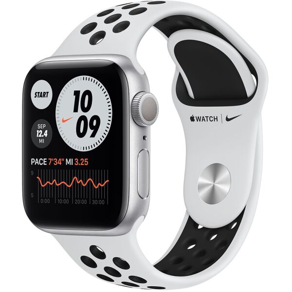 Умные часы Apple, Смарт-часы APPLE Watch Series 6 Nike 44 мм MG293UL/A (алюминий серебристый/чистая платина)
Умные часы Apple, Смарт-часы APPLE Watch Series 6 Nike 44 мм MG293UL/A (алюминий серебристый/чистая платина)