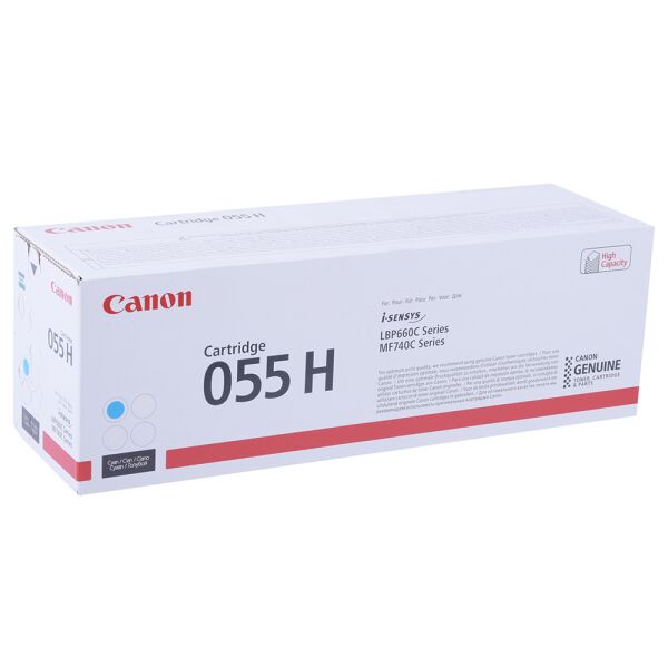 Расходные материалы для принтеров CANON, Картридж CANON 055H C для Canon LBP663Cdw/664Cx/MF742Cdw/744Cdw/746Cx
Расходные материалы для принтеров CANON, Картридж CANON 055H C для Canon LBP663Cdw/664Cx/MF742Cdw/744Cdw/746Cx