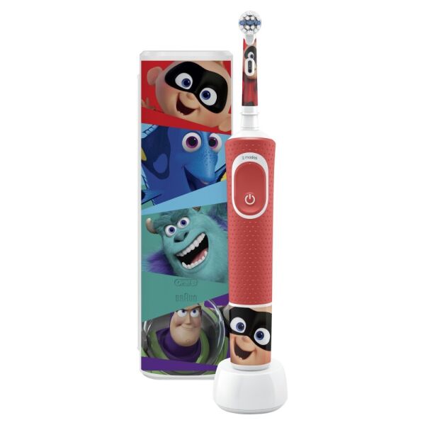 Зубные щетки и ирригаторы Oral-B, Детская электрическая зубная щетка Oral-B Vitality Kids Pixar D100.413.2KX
Зубные щетки и ирригаторы Oral-B, Детская электрическая зубная щетка Oral-B Vitality Kids Pixar D100.413.2KX