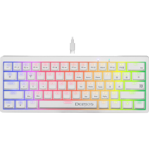 Клавиатура Defender Deimos GK-303 (45304) белый