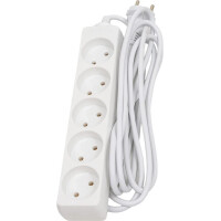 Удлинитель General Lighting GES-10 470032 (3 м, белый) Удлинитель General Lighting GES-10 470032 (3 м, белый)
