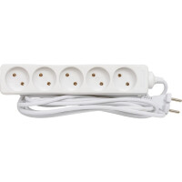 Удлинитель General Lighting GES-10 470032 (3 м, белый) Удлинитель General Lighting GES-10 470032 (3 м, белый)