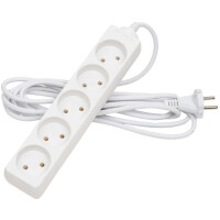 Удлинитель General Lighting GES-10 470032 (3 м, белый) Удлинитель General Lighting GES-10 470032 (3 м, белый)