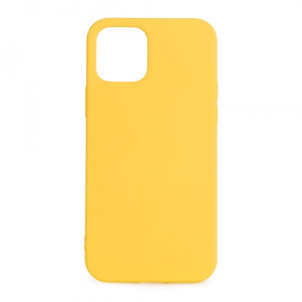 Накладка Case Coated для Apple iPhone 11 (желтый)