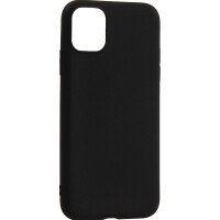 Накладка Case Coated для Apple iPhone 12 (черный)