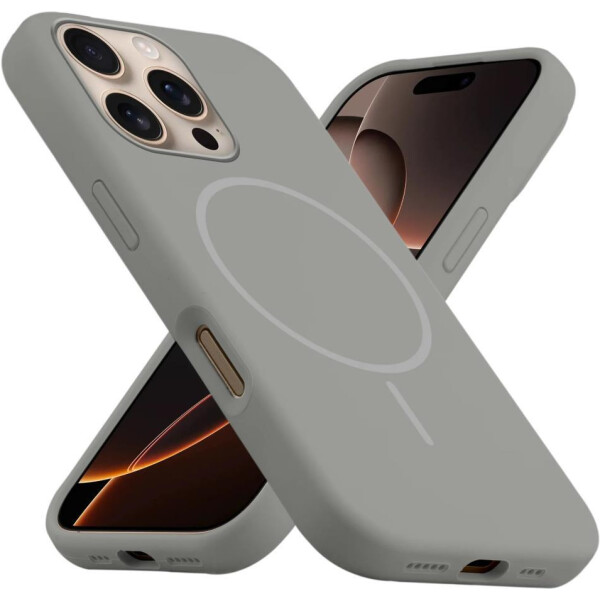 Бампер Bingo Silicone Magnetic для APPLE iPhone 16 Pro Серый