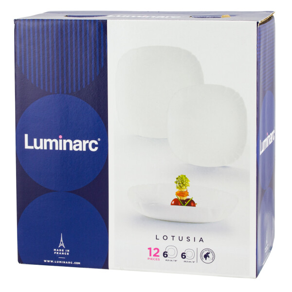 

Наборы столовой посуды LUMINARC, Набор столовый 12 предметов LUMINARC LOTUSIA (10H3526)