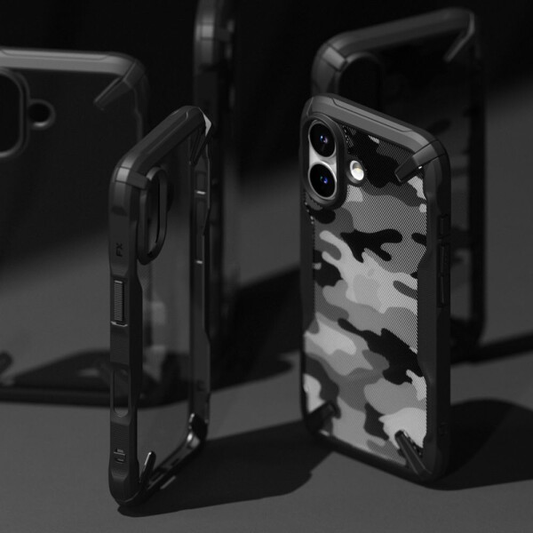 Чехол RINGKE FUSION X для IPHONE 16 BLACK Чехол RINGKE FUSION X для IPHONE 16 BLACK