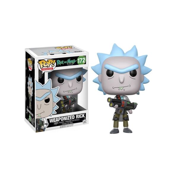 

Игры, игрушки FUNKO, Фигурка Funko POP! Animation Rick & Morty Weaponized Rick w/Chase 12439