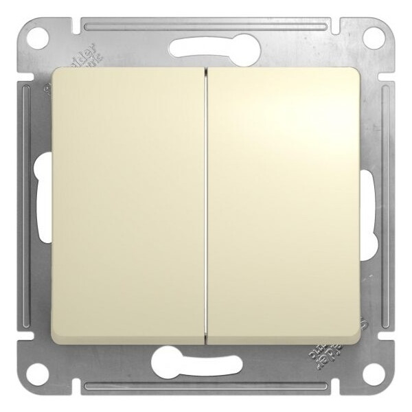 Выключатель проходной Systeme Electric Glossa GSL000265