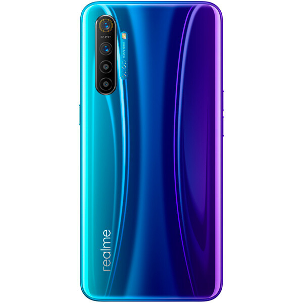 Смартфон realme XT RMX1921 8GB/128GB (синий жемчуг) Смартфон realme XT RMX1921 8GB/128GB (синий жемчуг)