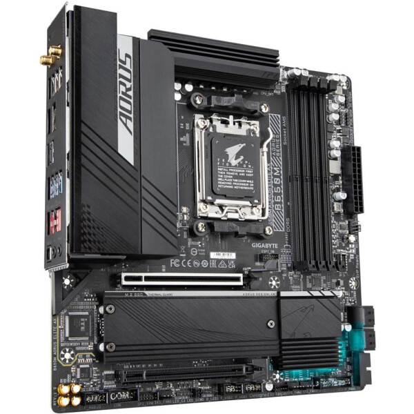 Материнская плата Gigabyte B650M Aorus Elite AX Материнская плата Gigabyte B650M Aorus Elite AX