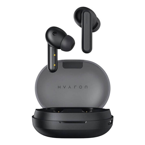 Наушники Haylou GT7 (черный, полупрозрачный кейс)