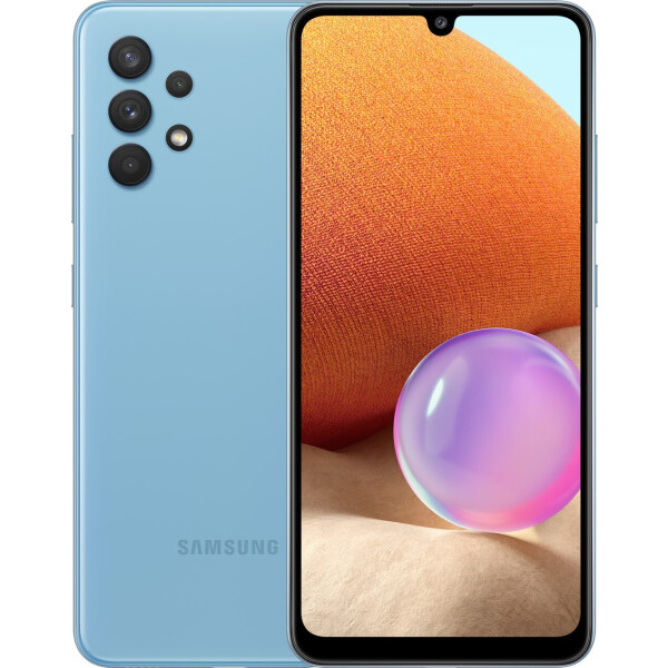 

Смартфоны SAMSUNG, Смартфон Samsung Galaxy A32 SM-A325FZBGCAU 4GB/128GB (голубой)