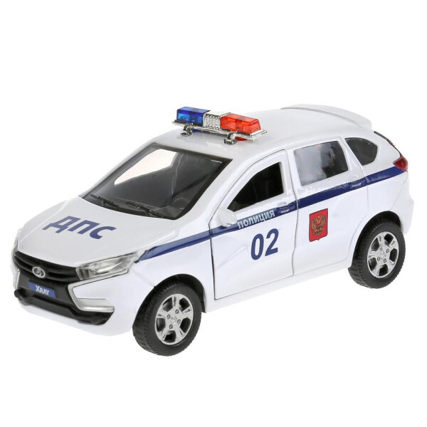 

Игры, игрушки Технопарк, Машина Технопарк Lada Xray Полиция XRAY-12POL-WH
