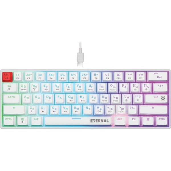 

Клавиатуры DEFENDER, Клавиатура Defender Eternal GK-019 (45019)