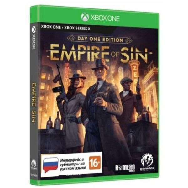 

Игровые диски Xbox One Игра Empire of Sin. Издание первого дня для Xbox Series X и Xbox One, Игра Empire of Sin. Издание первого дня для Xbox Series X и Xbox One