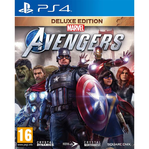 

Игровые диски Игра Мстители Marvel. Издание Deluxe для PlayStation 4, Игра Мстители Marvel. Издание Deluxe для PlayStation 4