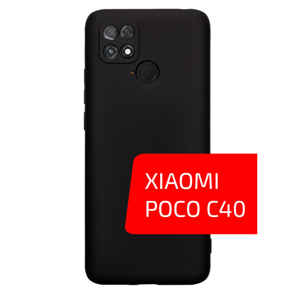 

Чехлы для мобильных телефонов AKAMI, Накладка AKAMI Jam для Xiaomi Poco C40 Черный (30703)