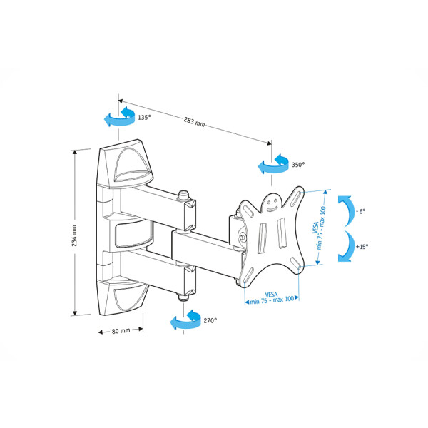 Кронштейн HOLDER LCDS-5039 Кронштейн HOLDER LCDS-5039