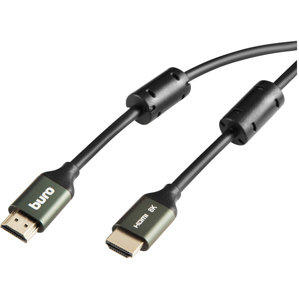 Кабель Buro BHP-HDMI-2.1-3G (3 м, черный)