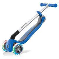 Самокат Globber Primo Foldable Lights (синий) Самокат Globber Primo Foldable Lights (синий)