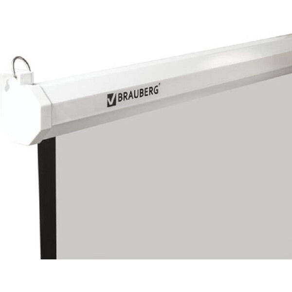 Экран проекционный настенный BRAUBERG WALL (180х180см) Экран проекционный настенный BRAUBERG WALL (180х180см)