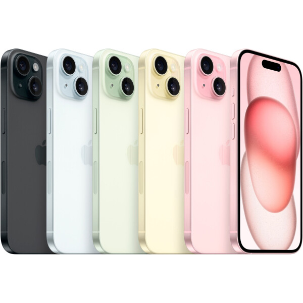 Смартфон Apple iPhone 15 128GB Blue (MTP43HN/A) Смартфон Apple iPhone 15 128GB Blue (MTP43HN/A)