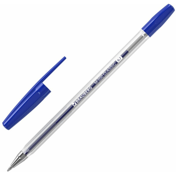 Набор шариковых ручек Brauberg M-500 143454 (10шт, синий) Набор шариковых ручек Brauberg M-500 143454 (10шт, синий)