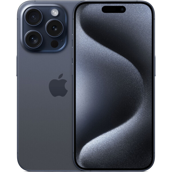 Смартфон Apple iPhone 15 Pro 1Tb синий титан (MTUU3J/A)