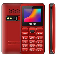 Телефон GSM STRIKE S10 (красный) Телефон GSM STRIKE S10 (красный)