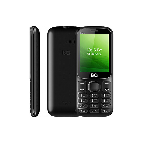 

Сотовые телефоны BQ-MOBILE, Кнопочный телефон BQ-Mobile BQ-2440 Step L+ (черный)