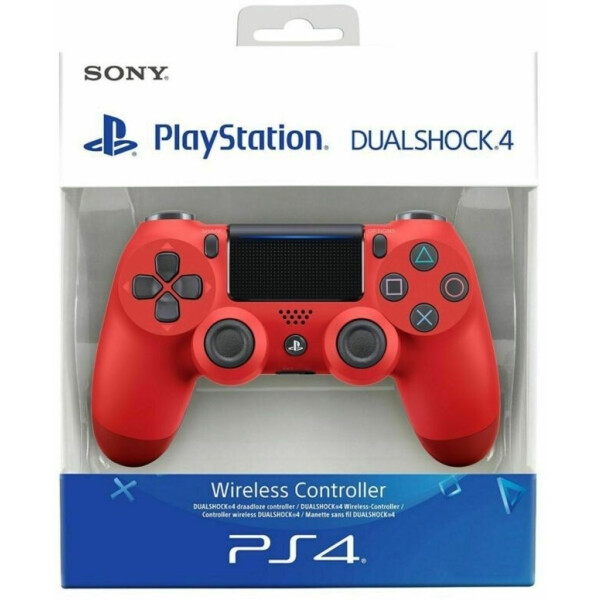 

Аксессуары для Playstation 4 SONY, Геймпад DUALSHOCK 4 v2 красная лава