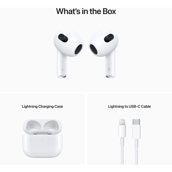 Беспроводные наушники Apple AirPods 3 Lightning With MagSafe (MME73ZP/A)