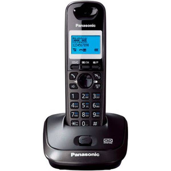 

Радиотелефоны DECT PANASONIC, Телефон стандарта dect PANASONIC KX-TG2521RUT