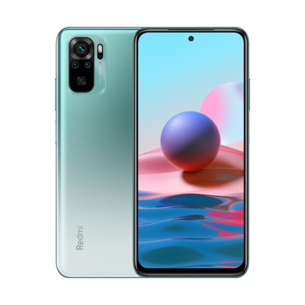 

Смартфоны XIAOMI, Смартфон Xiaomi Redmi Note 10 4GB/128GB Lake Green EU