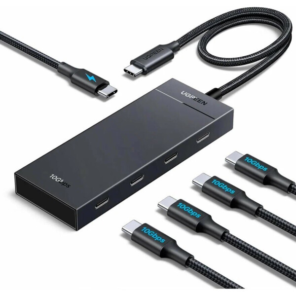 USB-хаб Ugreen CM806-55334 (серый)